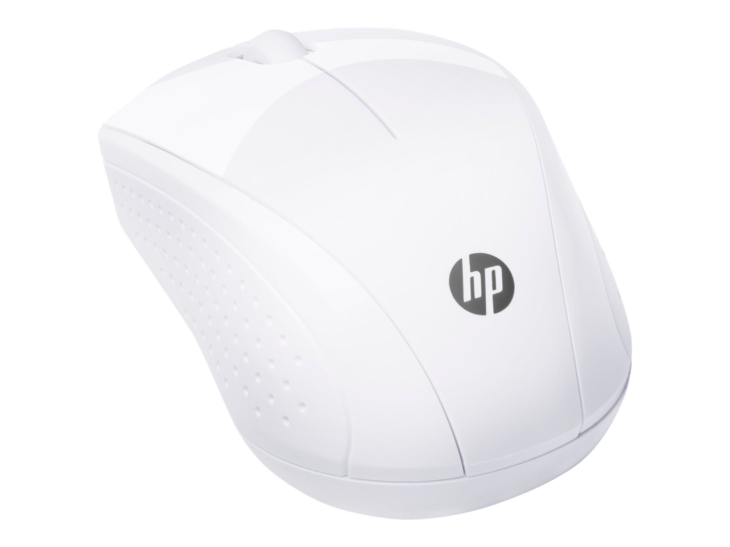 HP 220 - Souris - 3 boutons - sans fil - 2.4 GHz - récepteur sans fil USB - blanc neige - CTO - pour HP 24, 27; Portable 24, 27, 32, TP01 - 7KX12AA - Souris
