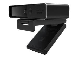 Cisco Webex Desk Camera - Webcam - couleur - 1080p - audio - USB-C - MJPEG, YUY2, NV12 - CD-DSKCAMD-C-WW - Webcams