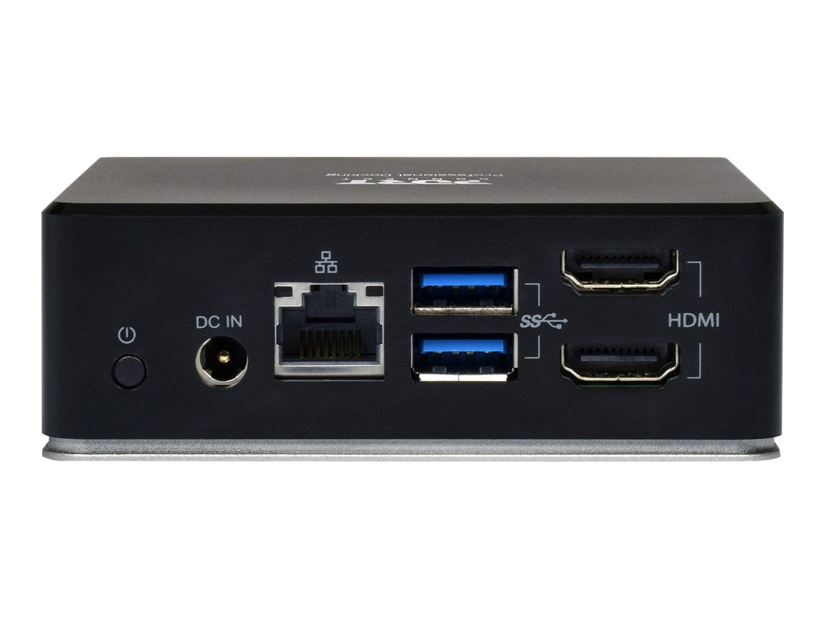 PORT connect USB-C & USB-A Dual Video Docking Station 2 X 2K - Station d'accueil - USB-C / USB 3.0 - 2 x HDMI - 1GbE - 100 Watt - 901908 - Stations d'accueil pour ordinateur portable