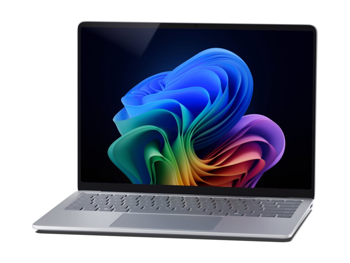 Microsoft Surface Laptop Copilot+ PC for Business - 7th Edition - Snapdragon X Elite - X1E-80-100 / jusqu'à 4 GHz - Win 11 Pro - Qualcomm Adreno - 16 Go RAM - 1 To SSD - 13.8" écran tactile 2304 x 1536 @ 120 Hz - Wi-Fi 7, Bluetooth - platine - clavier : Français - ZXY-00007 - Ordinateurs portables