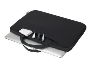 DICOTA BASE XX Plus - Sacoche pour ordinateur portable - 14" - 14.1" - noir - D31790 - Sacoches pour ordinateur portable