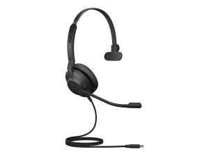 Jabra Evolve2 30 SE MS Mono - Micro-casque - sur-oreille - filaire - USB-C - isolation acoustique - Certifié pour Microsoft Teams - 23189-899-879 - Écouteurs