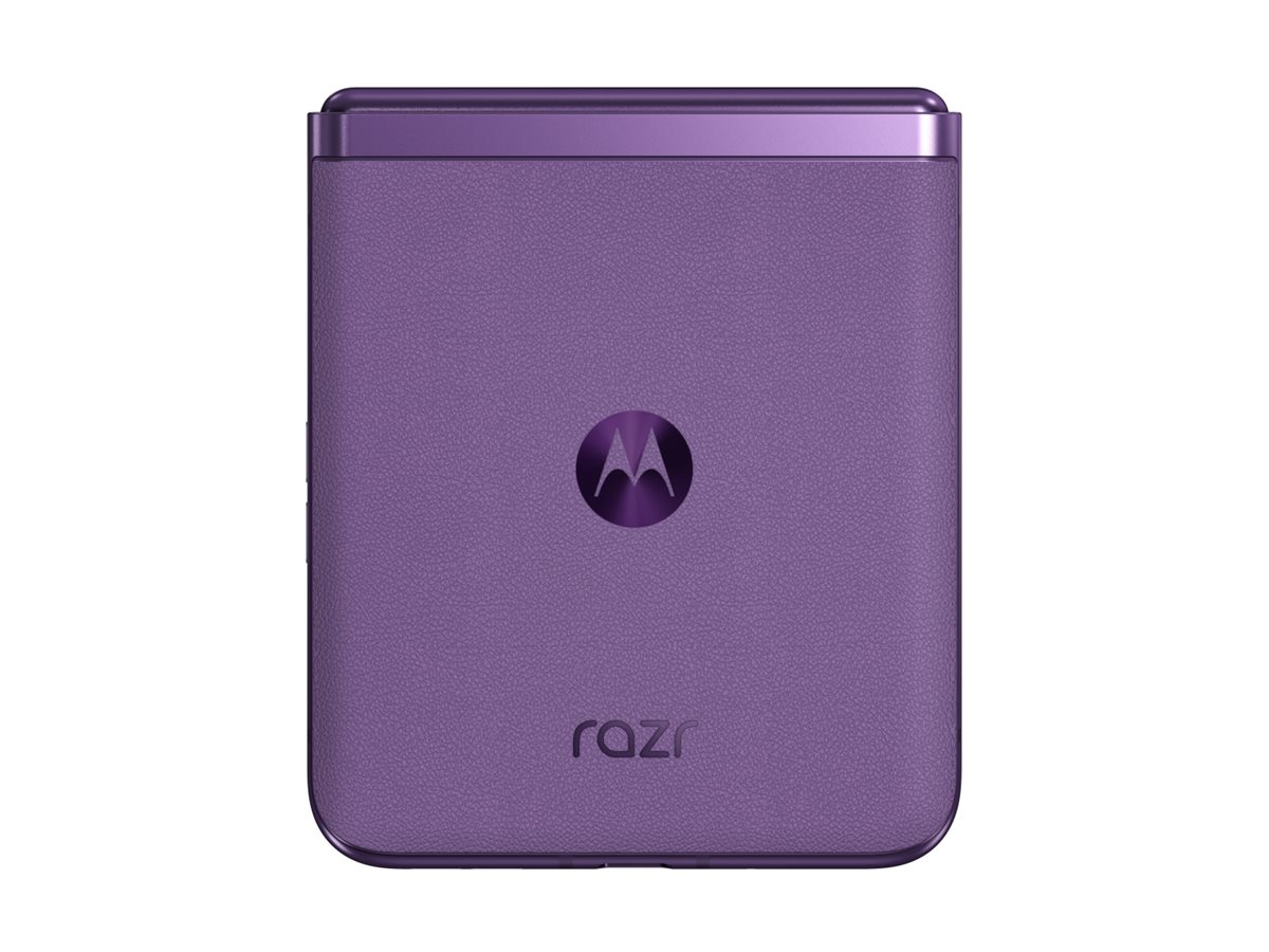 Motorola RAZR 40 - 5G smartphone - double SIM - RAM 8 Go / Mémoire interne 256 Go - écran pOLED - 6.9" - 2640 x 1080 pixels (144 Hz) - 2x caméras arrière 64 MP, 13 MP - front camera 32 MP - lilas d'été - PAYA0035SE - Smartphones 5G