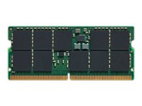 Kingston - DDR5 - module - 32 Go - SO DIMM 262 broches - 4800 MHz / PC5-38400 - CL40 - 1.1 V - mémoire sans tampon - ECC - KTL-TN548T-32G - Mémoire pour ordinateur portable
