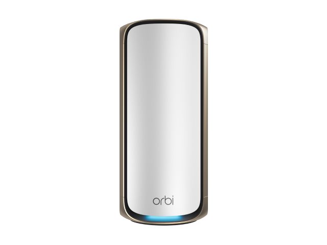 NETGEAR Orbi RBE970 - Système Wi-Fi - (rallonge) - jusqu'à 2700 pieds carrés - maillage 10GbE, 2.5GbE, Wi-Fi 7 - Quadribande - RBE970-100EUS - Passerelles et routeurs SOHO