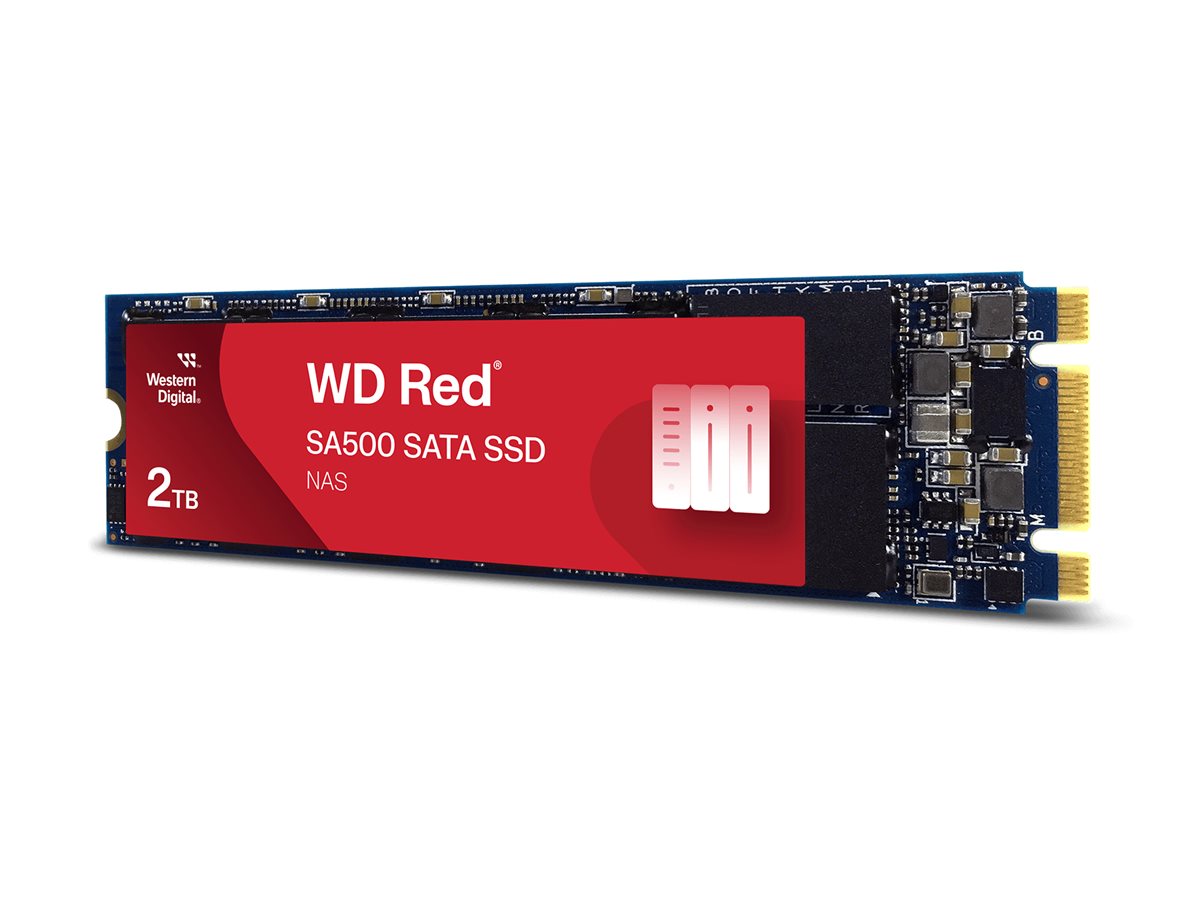 WD Red SA500 WDS200T1R0B-68A4Z0 - SSD - 2 To - interne - M.2 2280 - SATA 6Gb/s - WDS200T1R0B-68A4Z0 - Disques SSD