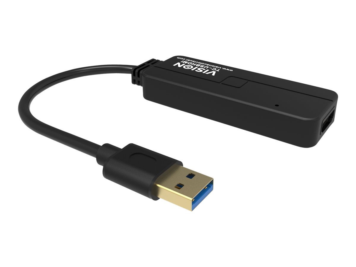 Vision - Adaptateur vidéo externe - USB 3.0 - HDMI - noir - Pour la vente au détail - TC-USBHDMI - Adaptateurs vidéo grand public