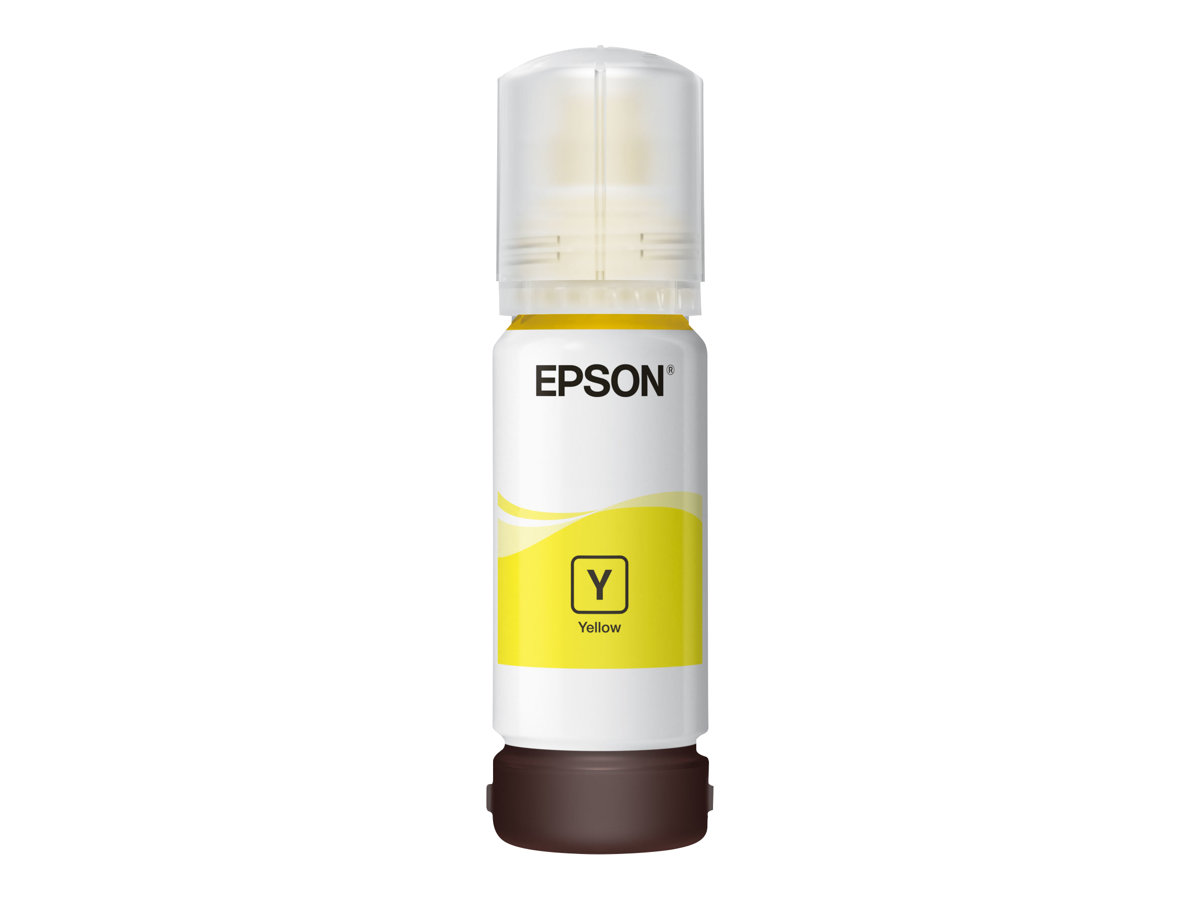 Epson 106 - 70 ml - jaune - original - réservoir d'encre - pour EcoTank ET-7700, ET-7750, L7160, L7180; Expression Premium ET-7700, ET-7750 - C13T00R440 - Réservoirs d'encre