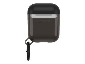 OtterBox Ispra Series - Étui pour écouteurs sans fil - polycarbonate, alliage de zinc, élastomère thermoplastique (TPE) - trou noir - pour Apple AirPods (1ère génération, 2e génération) - 77-65501 - Étuis pour casque