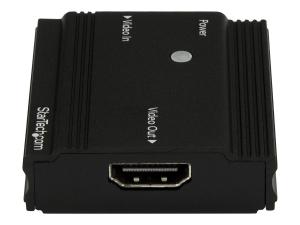 StarTech.com Amplificateur de signal HDMI - Extendeur HDMI - Booster HDMI - Répéteur de signal vidéo - 4K 60 Hz - Prolongateur audio/vidéo - HDMI - jusqu'à 35 m - HDBOOST4K - Prolongateurs de signal