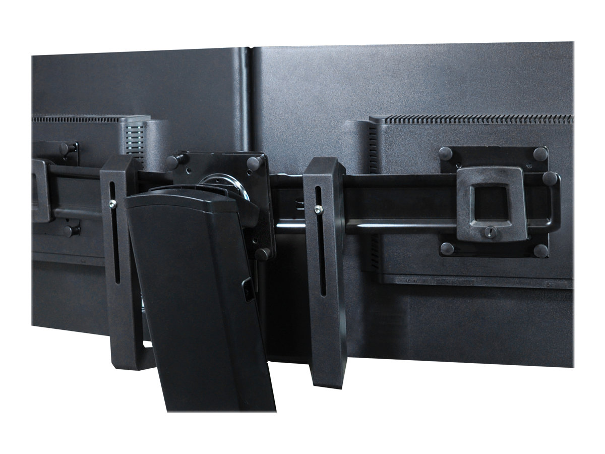 Ergotron - Kit de montage (poignée, support pour deux moniteurs) - pour 2 écrans LCD - noir - Taille d'écran : 17"-24" - pour P/N: 45-353-026 - 97-783 - Accessoires pour écran