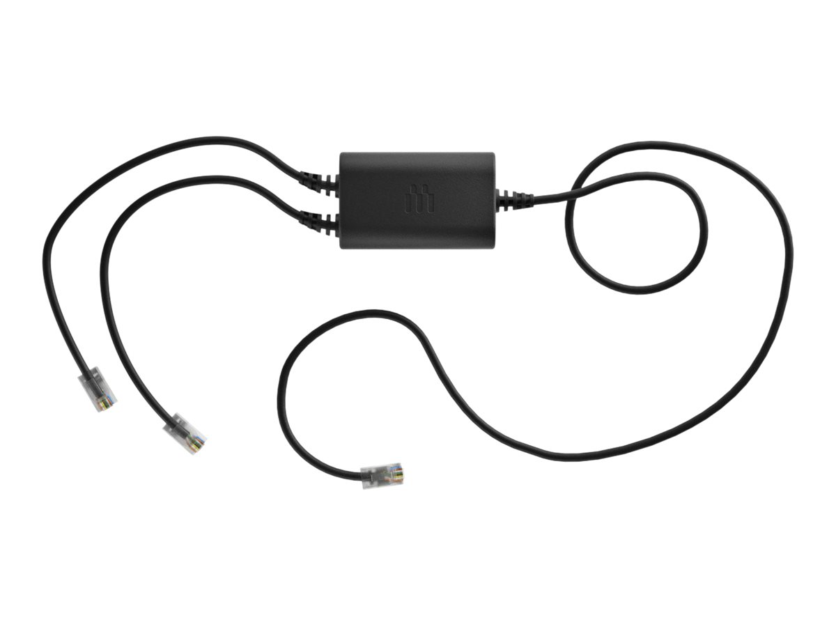 EPOS CEHS SN 02 - Adaptateur pour crochet commutateur électronique pour casque, téléphone VoIP - pour IMPACT D 10; IMPACT DW Office USB, Office USB ML, Pro2; IMPACT SD PRO 1; IMPACT SDW 50XX - 1000744 - Accessoires pour écouteurs