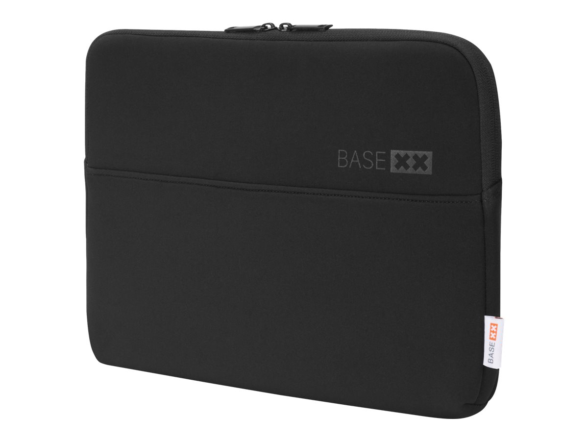DICOTA BASE XX Laptop Sleeve 13.3" - Housse d'ordinateur portable - 13.3" - noir - D31132 - Sacoches pour ordinateur portable