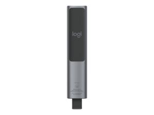 Logitech Spotlight Plus - Télécommande de présentation - 3 boutons - ardoise - 910-005166 - Télécommandes