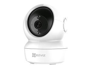 EZVIZ C6N - Caméra de surveillance réseau - panoramique / inclinaison - couleur (Jour et nuit) - 1920 x 1080 - 1080p - montage M12 - Focale fixe - audio - sans fil - Wi-Fi - LAN 10/100 - H.264 - CC 5 V - CS-C6N-A0-1C2WFR - Caméras réseau