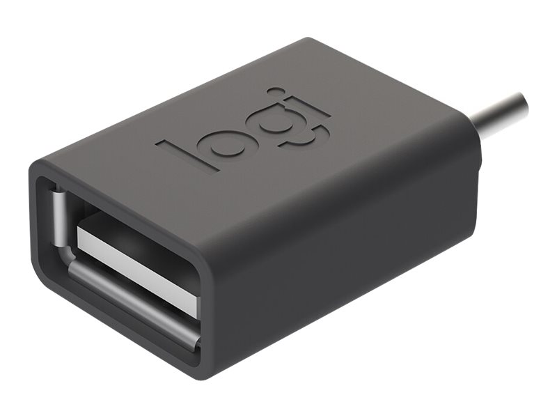 Logitech - Adaptateur USB - 24 pin USB-C (M) pour USB (F) - 956-000005 - Câbles USB
