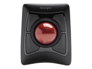 Kensington Trackball sans fil Expert Mouse - Boule de commande - droitiers et gauchers - optique - 4 boutons - sans fil - 2.4 GHz, Bluetooth 5.0 LE - adaptateur USB Bluetooth - noir - K72359WW - Dispositifs de pointage