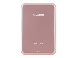 Canon Zoemini - Imprimante - couleur - thermique par sublimation - 50.8 x 76.2 mm - 314 x 400 ppp - jusqu'à 0.83 min/page (mono) / jusqu'à 0.83 min/page (couleur) - capacité : 10 feuilles - Bluetooth 4.0 - rose gold - 3204C004 - Imprimantes photo