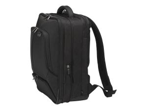 DICOTA Eco Backpack PRO - Sac à dos pour ordinateur portable - 12" - 14.1" - noir - D30846-RPET - Sacoches pour ordinateur portable