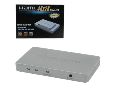 MCL Samar MP-HDMI3D/2 - Répartiteur vidéo/audio - 2 x HDMI - de bureau - MP-HDMI3D/2 - Commutateurs KVM