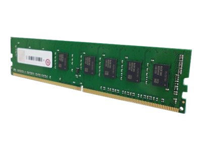QNAP - DDR4 - module - 8 Go - DIMM 288 broches - 2400 MHz / PC4-19200 - 1.2 V - mémoire sans tampon - non ECC - pour QNAP QuCPE-3032-C3558R-8G - RAM-8GDR4A0-UD-2400 - DDR4
