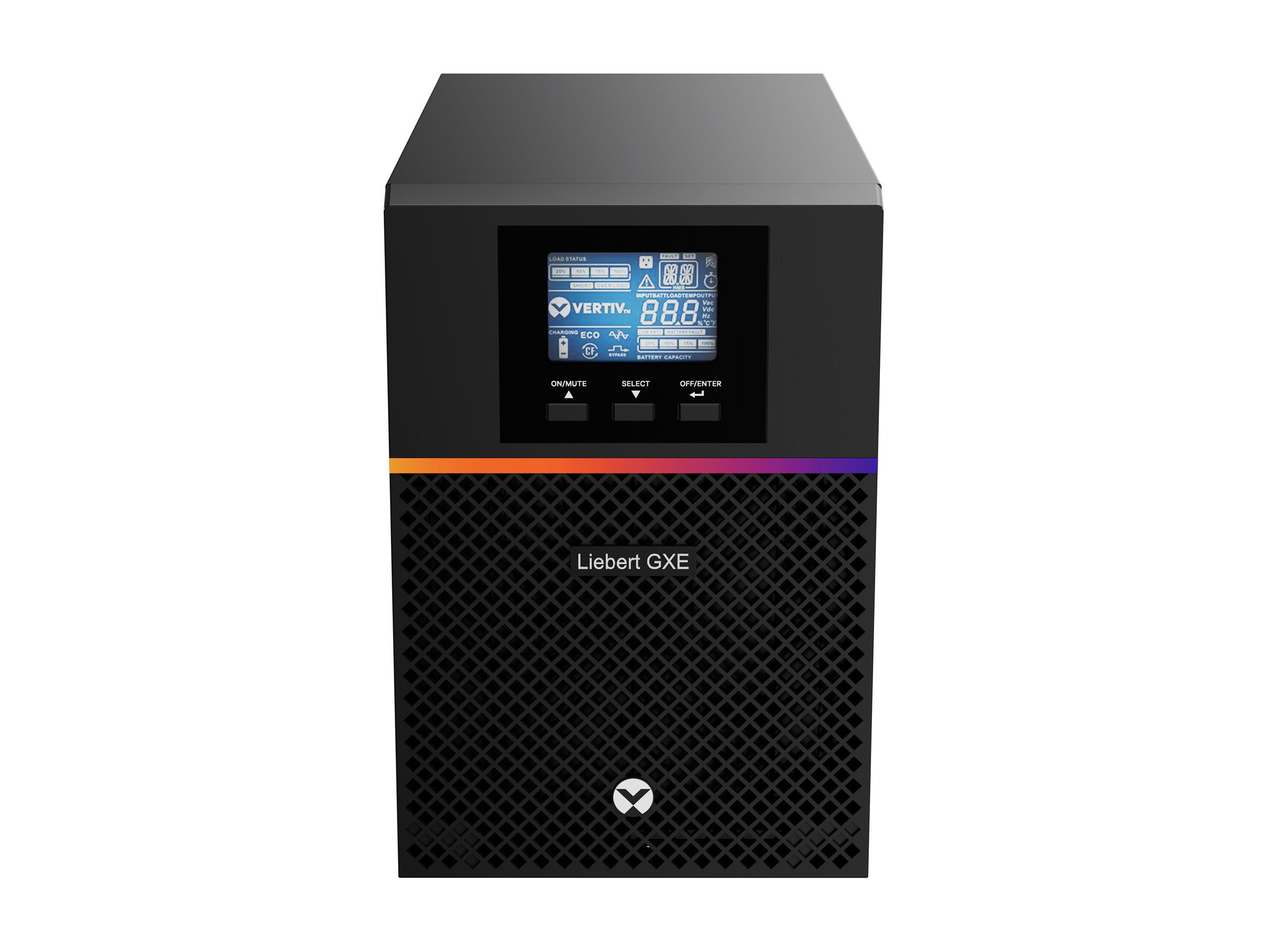 Liebert GXE GXE3-1000IMT - Onduleur - CA 230 V - 900 Watt - 1000 VA - USB - connecteurs de sortie : 8 - GXE3-1000IMT - UPS autonomes