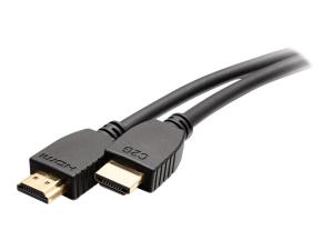 C2G 6ft (1.8m) Ultra High Speed HDMI® Cable with Ethernet - 8K 60Hz - Ultra High Speed - câble HDMI avec Ethernet - HDMI mâle pour HDMI mâle - 1.8 m - noir - support 8K60Hz (7680 x 4320) - C2G10411 - Accessoires pour systèmes audio domestiques