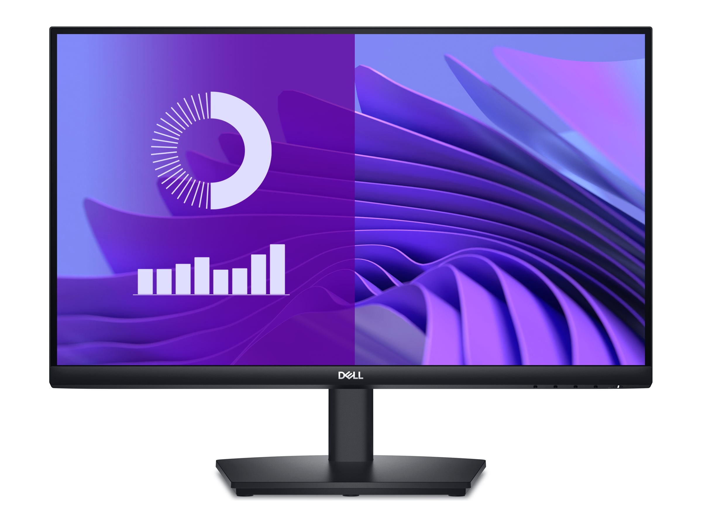 Dell E2425HS - Écran LED - 24" (23.81" visualisable) - 1920 x 1080 Full HD (1080p) @ 75 Hz - VA - 250 cd/m² - 3000:1 - 5 ms - HDMI, VGA, DisplayPort - haut-parleurs - BTO - avec 3 ans de service matériel de base avec Advanced Exchange après diagnostic à distance - Disti SNS - DELL-E2425HS - Écrans d'ordinateur