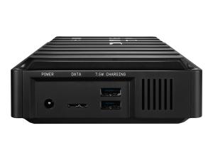 WD_BLACK D10 Game Drive WDBA3P0080HBK - Disque dur - 8 To - externe (portable) - USB 3.2 Gen 1 - 7200 tours/min - noir - WDBA3P0080HBK-EESN - Disques durs externes