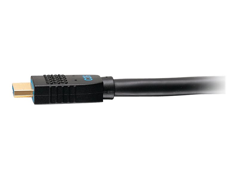 C2G 50ft 1080p HDMI Cable - In-Wall CMG (FT4) Rated - Performance Series - Standard - câble HDMI - HDMI mâle pour HDMI mâle - 15.2 m - noir - support 1080 p 60 Hz - C2G10389 - Accessoires pour systèmes audio domestiques