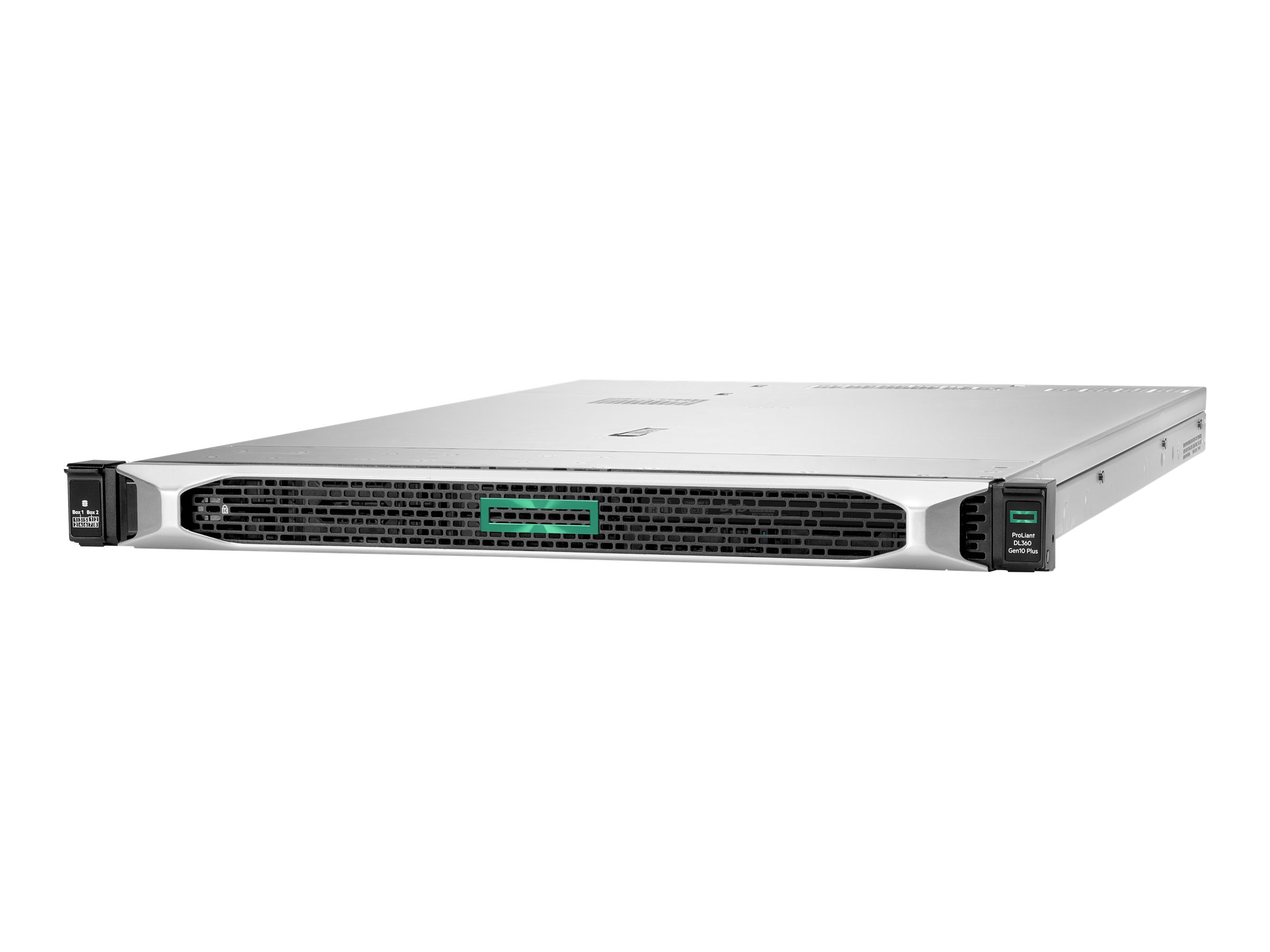 HPE ProLiant DL360 Gen10 Plus Network Choice - Serveur - Montable sur rack - 1U - 2 voies - 1 x Xeon Silver 4309Y jusqu'à - RAM 32 Go - SATA/SAS/NVMe - hot-swap 2.5" baie(s) - aucun disque dur - 10 Gigabit Ethernet - moniteur : aucun - P55273-421 - Serveurs rack