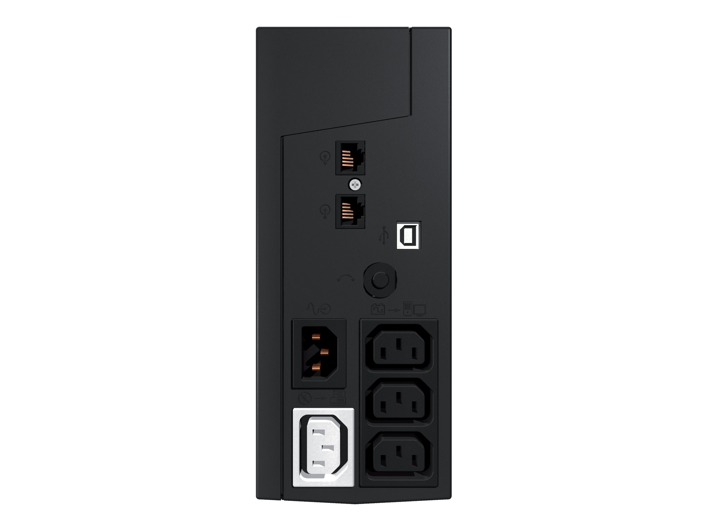 Liebert PowerSure PSP - Onduleur - CA 230 V - 300 Watt - 500 VA - monophasé - 7 Ah - 7 Ah - USB - connecteurs de sortie : 4 - PFC - noir - PSP500MT3-230U - UPS autonomes