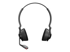 Jabra Engage 55 Stereo - Micro-casque - sur-oreille - DECT - sans fil - Optimisé pour la CU - 9559-410-111 - Écouteurs