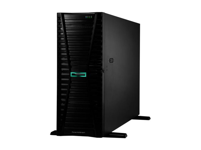 HPE ProLiant ML350 Gen11 - Serveur - tour 4U - 2 voies - 1 x Xeon Silver 4509Y / jusqu'à 4.1 GHz - RAM 32 Go - SATA/SAS/NVMe - hot-swap 2.5" baie(s) - aucun disque dur - Gigabit Ethernet - Aucun SE fourni - moniteur : aucun - P70195-421 - Serveurs tour