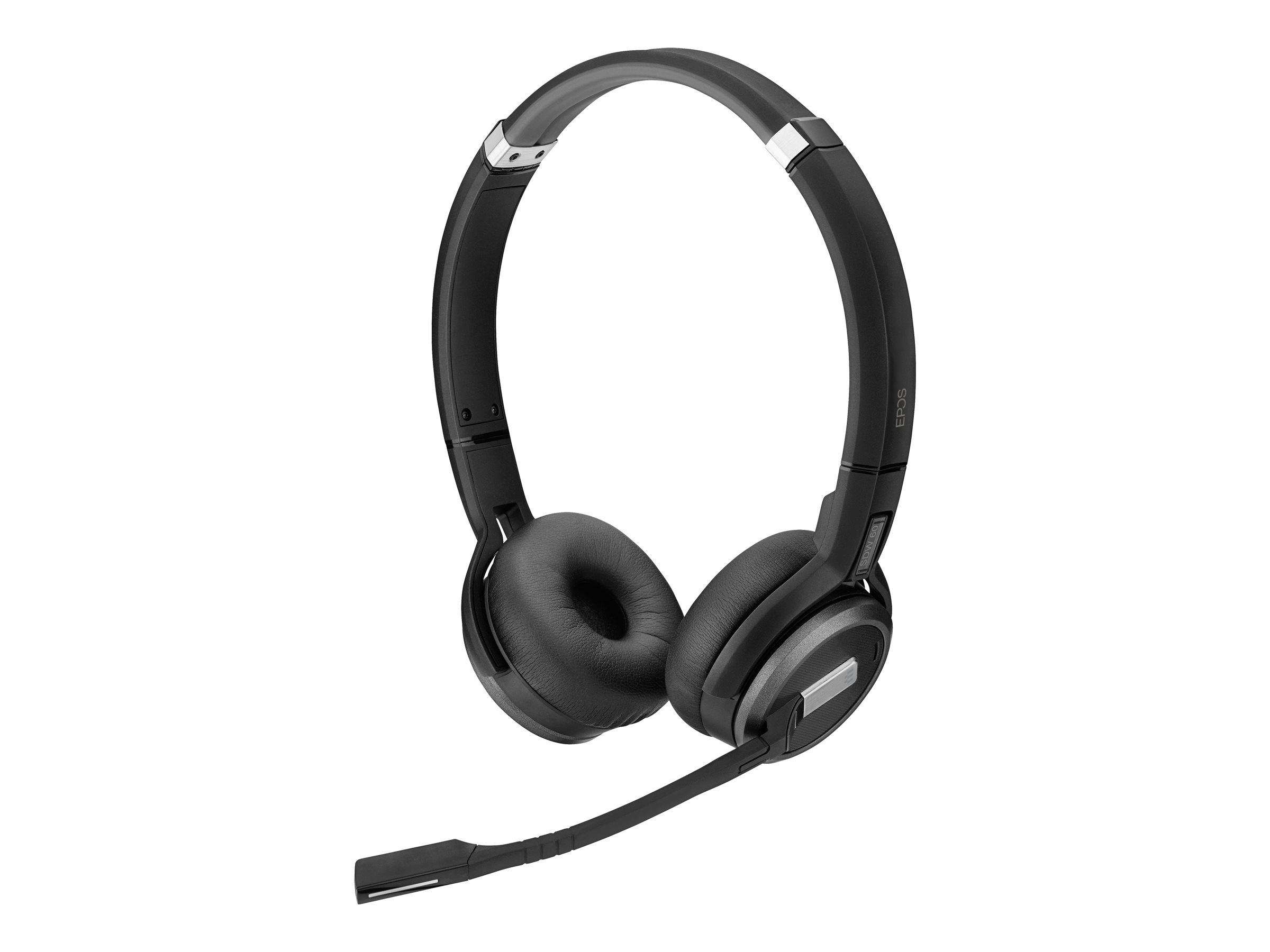 EPOS IMPACT SDW 5066T - Système de casque - sur-oreille - DECT - sans fil, filaire - noir - Certifié pour Microsoft Teams, Optimisé pour la CU - 1001039 - Écouteurs
