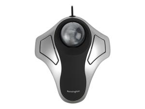 Kensington Orbit Trackball optique - Boule de commande - droitiers et gauchers - optique - 2 boutons - filaire - USB - argent - 64327EU - Dispositifs de pointage