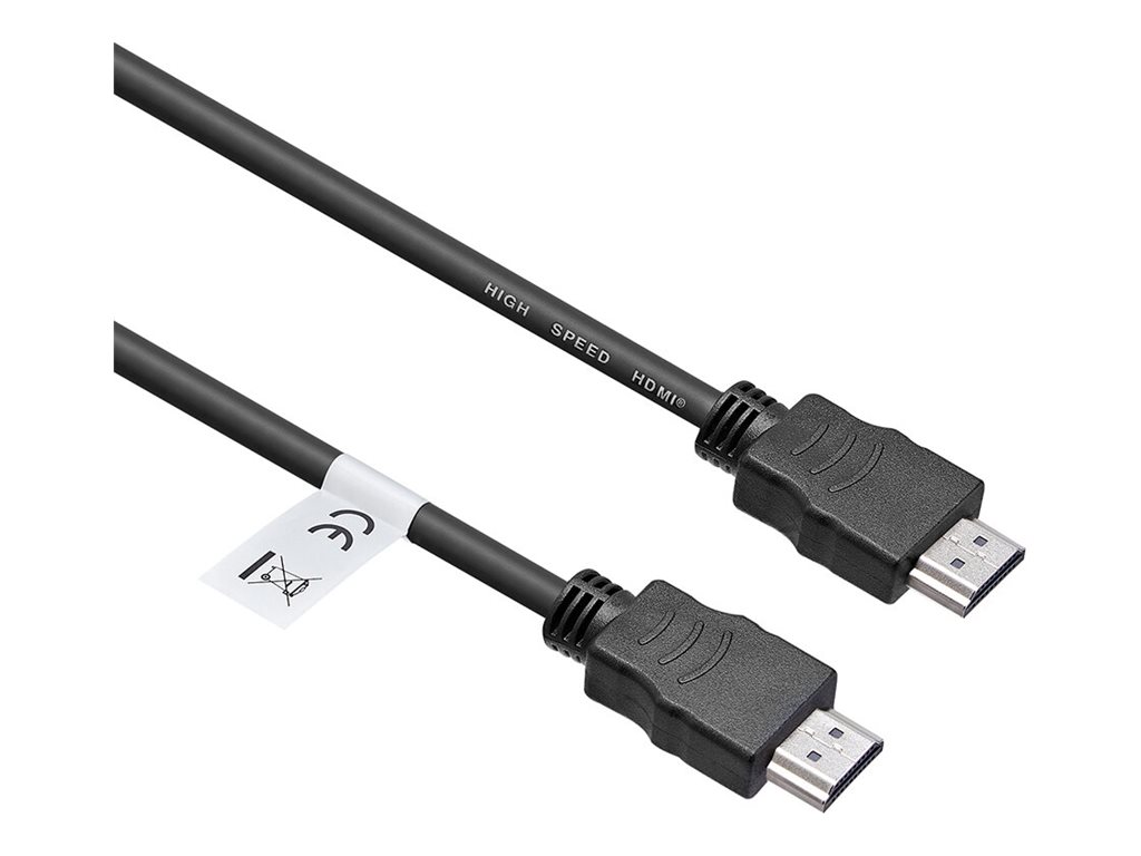 Neomounts - High Speed - câble HDMI - HDMI mâle pour HDMI mâle - 7.5 m - noir - HDMI25MM - Câbles HDMI