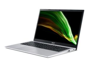 Acer Aspire 1 A115-32 - Intel Celeron - N4500 / jusqu'à 2.8 GHz - Win 11 Home in S mode - UHD Graphics - 4 Go RAM - 128 Go eMMC - 15.6" 1920 x 1080 (Full HD) - Wi-Fi 5 - Argent pur - clavier : Français - NX.A6WEF.006 - Ordinateurs portables