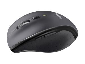 Logitech M705 - Souris - pour droitiers - laser - sans fil - 2.4 GHz - récepteur sans fil USB - gris - 910-001949 - Souris