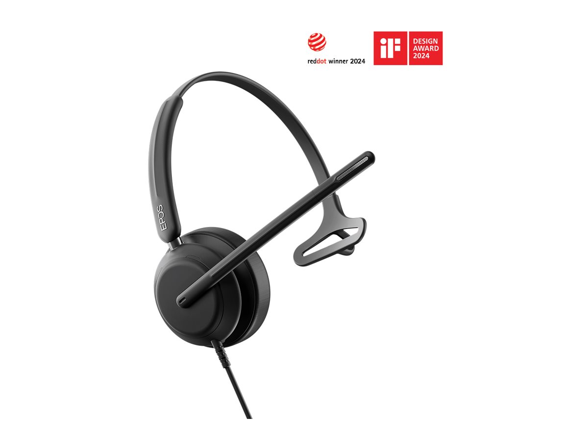 EPOS IMPACT 730 - Micro-casque - sur-oreille - filaire - USB-C - noir - 1001211 - Écouteurs