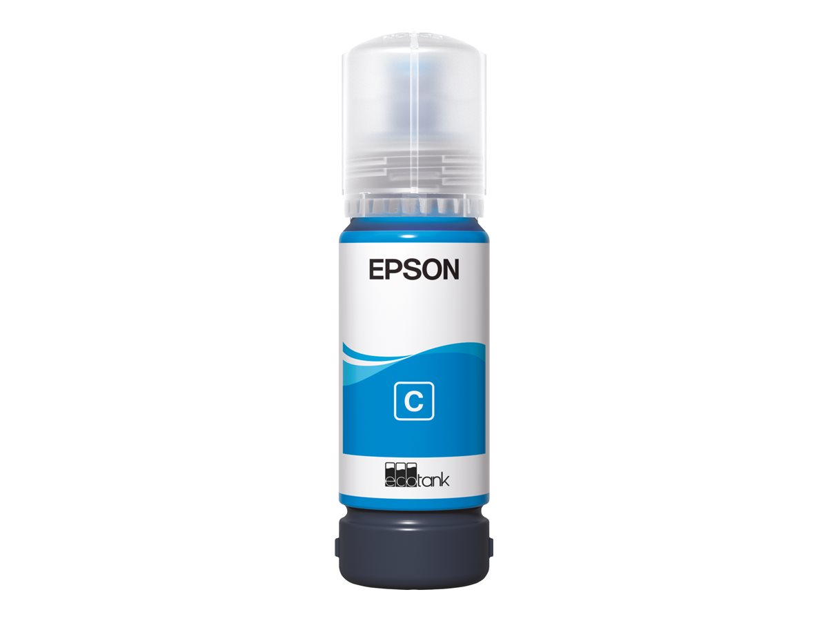 Epson EcoTank 107 - 70 ml - cyan - original - recharge d'encre - pour EcoTank ET-18100 - C13T09B240 - Cartouches d'encre Epson