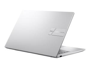 ASUS VivoBook 14 X1404ZA-EB394W - Conception de charnière à 180 degrés - Intel Core i7 - 1255U / jusqu'à 4.7 GHz - Win 11 Home - Carte graphique Intel Iris Xe - 16 Go RAM - 512 Go SSD NVMe - 14" 1920 x 1080 (Full HD) - Wi-Fi 6E, Bluetooth - argent transparent - 90NB1002-M00FN0 - Ordinateurs portables