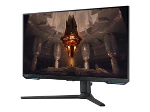 Samsung Odyssey G7 S28BG700EP - G70B Series - écran LED - Intelligent - jeux - 28" - 3840 x 2160 4K @ 144 Hz - IPS - 300 cd/m² - 1000:1 - DisplayHDR 400 - 1 ms - 2xHDMI, DisplayPort - haut-parleurs - noir - LS28BG700EPXEN - Écrans d'ordinateur