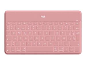 Logitech Keys-To-Go - Clavier - Bluetooth - QWERTY - Espagnol - rose blush - pour Apple iPad/iPhone/TV - 920-010043 - Claviers