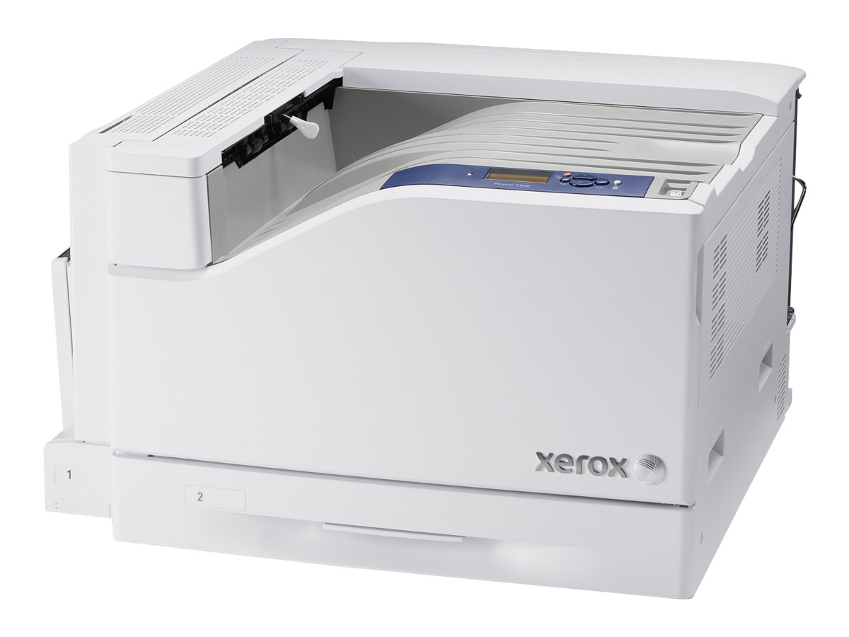 Xerox Phaser 7500DN - Imprimante - couleur - Recto-verso - LED - 320 x 1200 mm - 1200 ppp - jusqu'à 35 ppm (mono) / jusqu'à 35 ppm (couleur) - capacité : 600 feuilles - USB, Gigabit LAN - 7500V_DN - Imprimantes laser couleur