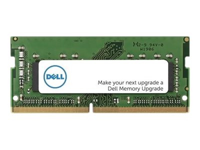 Dell - DDR4 - module - 16 Go - SO DIMM 260 broches - 3200 MHz / PC4-25600 - 1.2 V - mémoire sans tampon - ECC - Mise à niveau - pour Inspiron 15 3530; Precision 3240 Compact, 3551, 5550, 7550, 7750 - AB489614 - DDR4
