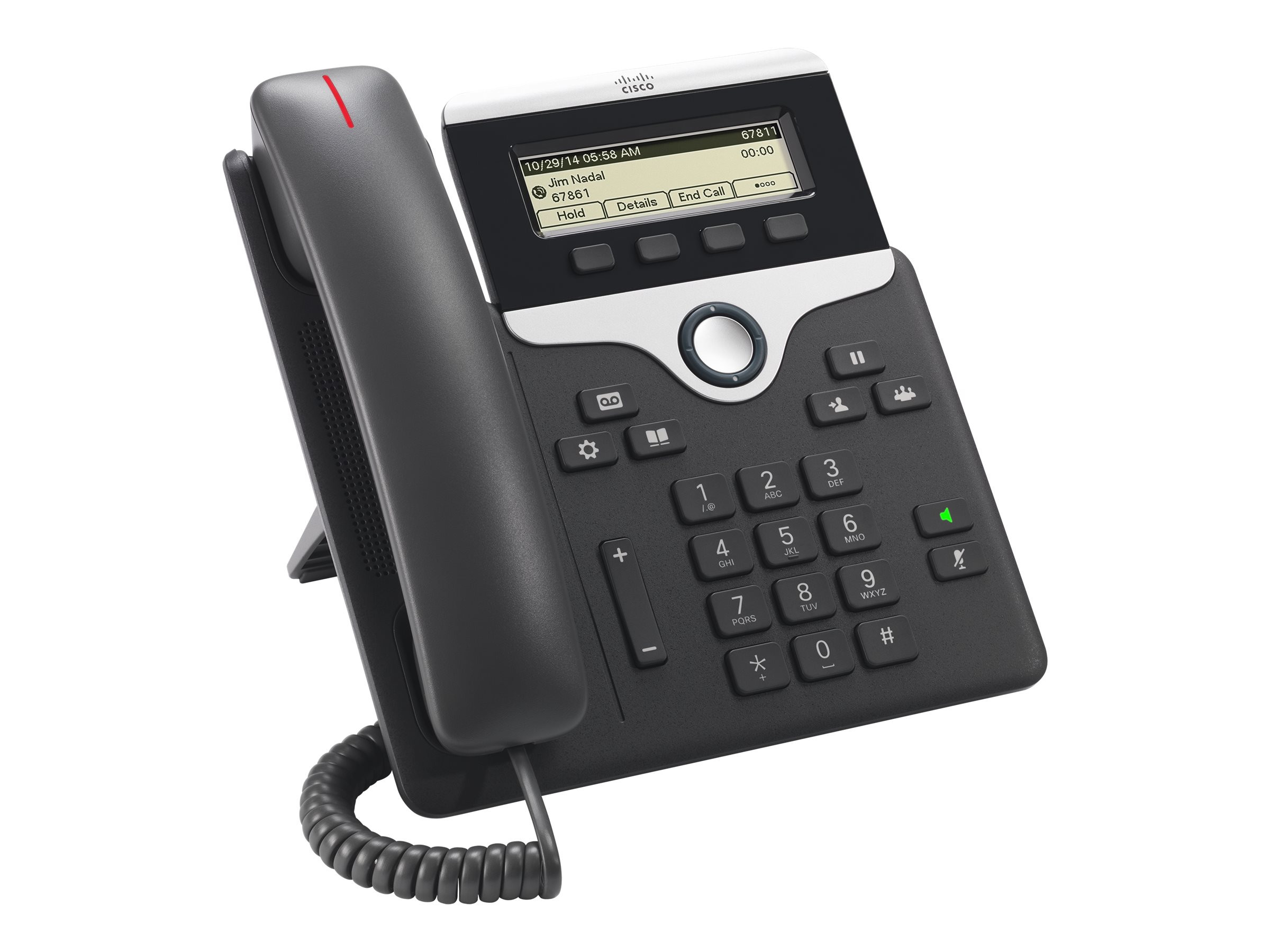 Cisco IP Phone 7811 - Téléphone VoIP - SIP, SRTP - CP-7811-K9= - Téléphones VoIP