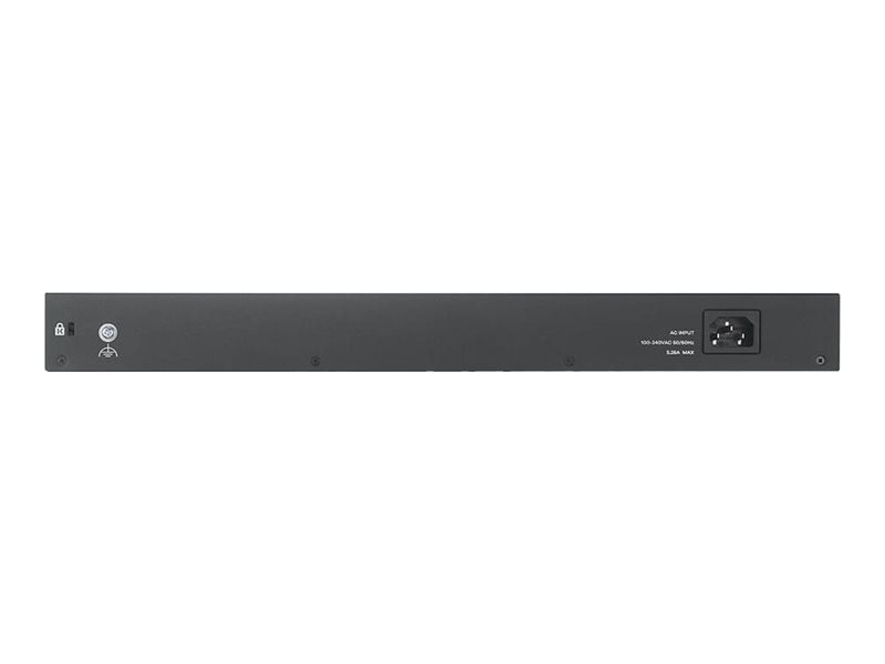 Zyxel GS2220-28HP - Commutateur - Géré - 24 x 10/100/1000 (PoE+) + 4 x SFP Gigabit combiné - Montable sur rack - PoE+ (375 W) - GS2220-28HP-EU0101F - Concentrateurs et commutateurs gigabit