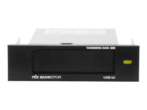 Overland-Tandberg RDX QuikStor - Lecteur de disque - cartouche RDX - SuperSpeed USB 3.0 - interne - 5.25" - noir - 8636-RDX - Disques durs à cassettes de données