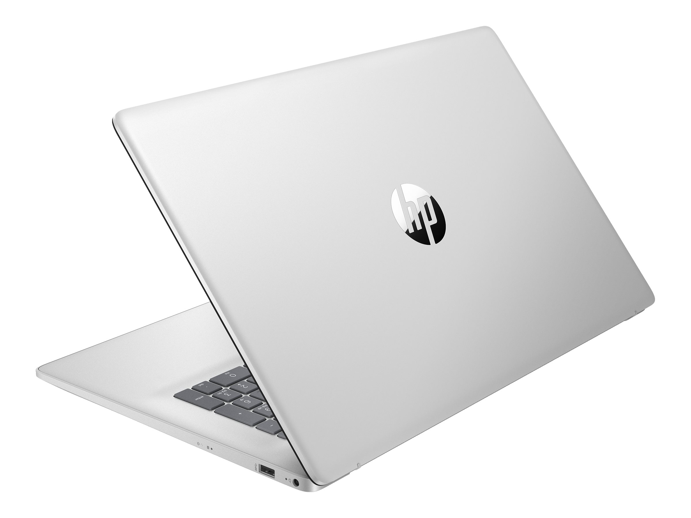 HP Laptop 17-cp3010nf - AMD Ryzen 7 - 7730U / jusqu'à 4.5 GHz - Win 11 Home - Radeon Graphics - 16 Go RAM - 1 To SSD NVMe - 17.3" IPS 1920 x 1080 (Full HD) - Wi-Fi 6, Bluetooth - argent naturel - clavier : Français - B23DBEA#ABF - Ordinateurs portables